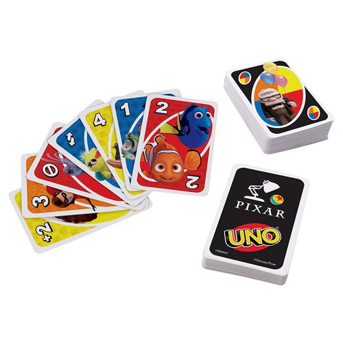 Pixar 25th Anniversary UNO Game Tin