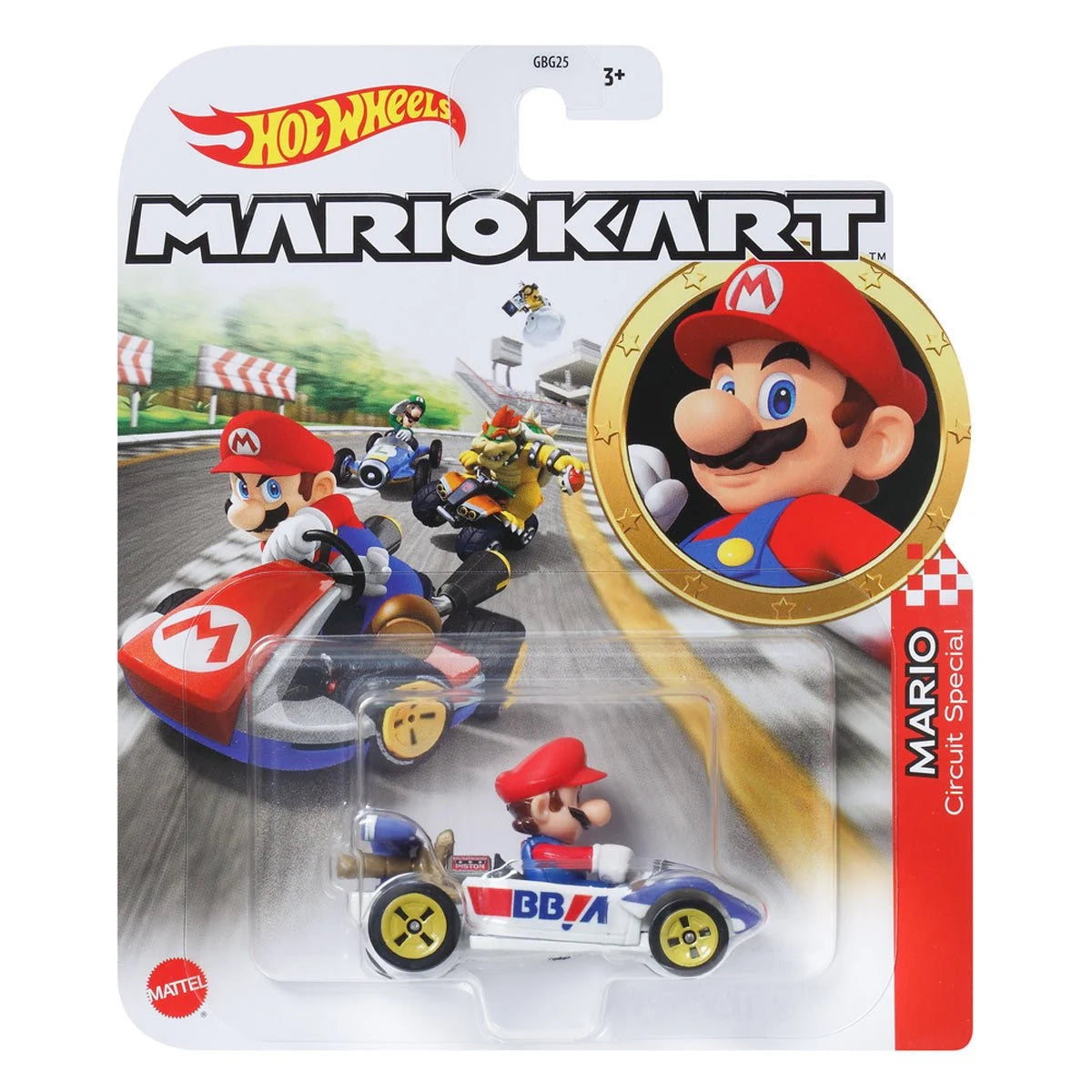Mario Kart Hot Wheels 2025 Mix 1 Vehicle Case of 8