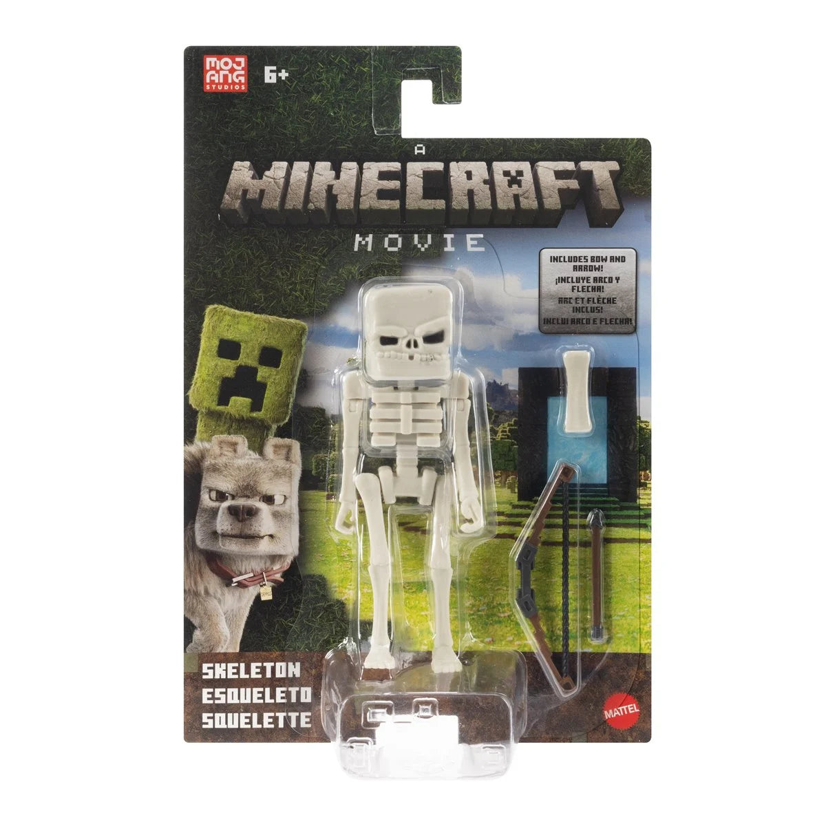 A Minecraft Movie Skeleton Action Figure