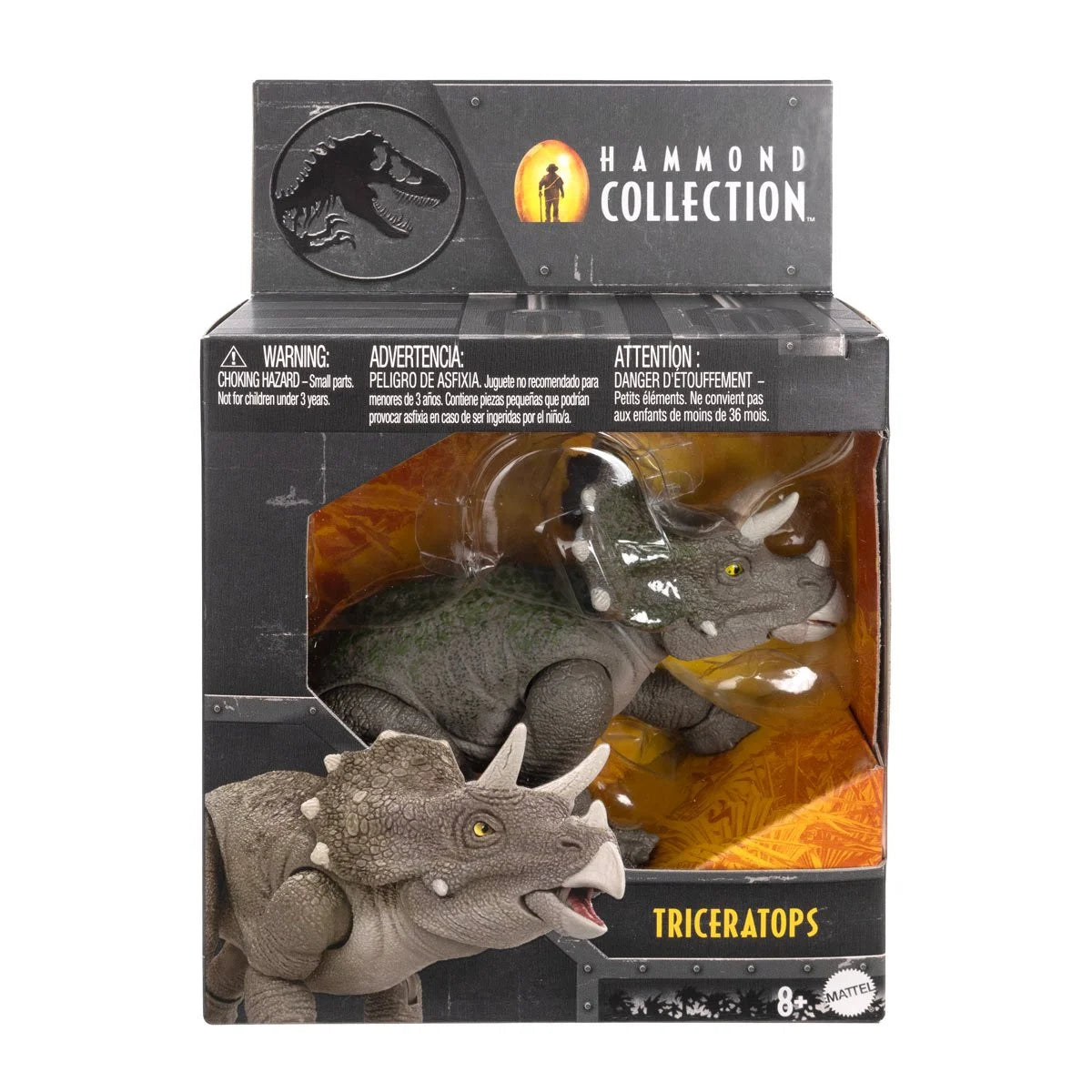 Jurassic World Hammond Collection Juvenile Triceratops Action Figure