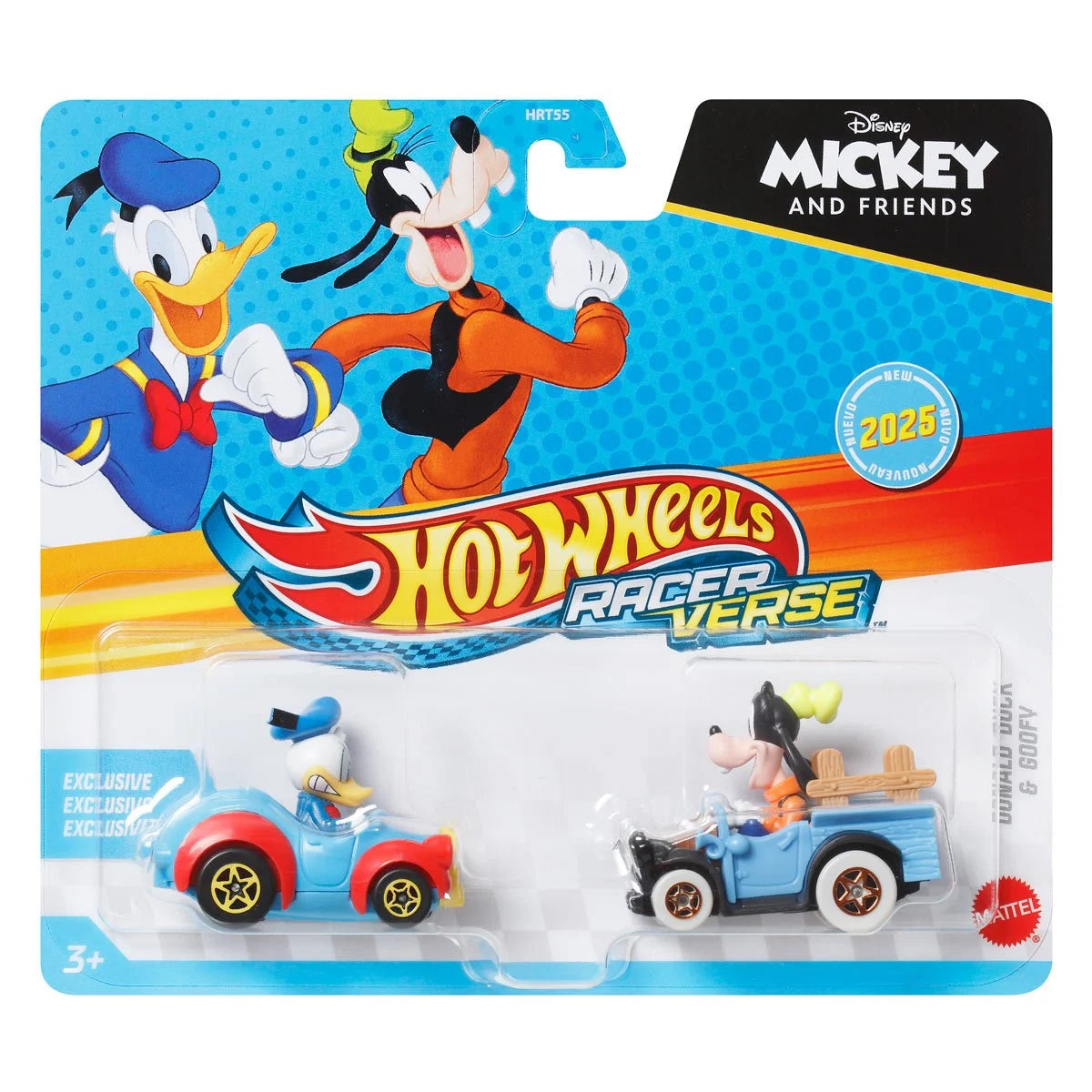 Hot Wheels RacerVerse 2025 Mix 2 Vehicle 2-Pack Case of 4