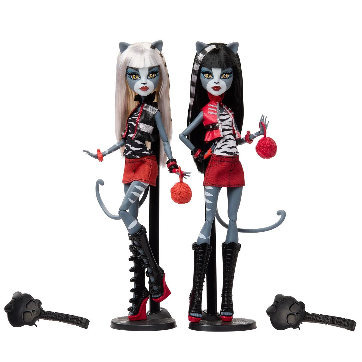 Monster High Boo-riginal Creeproduction Meowlody and Purrsephone Dolls 2-Pack