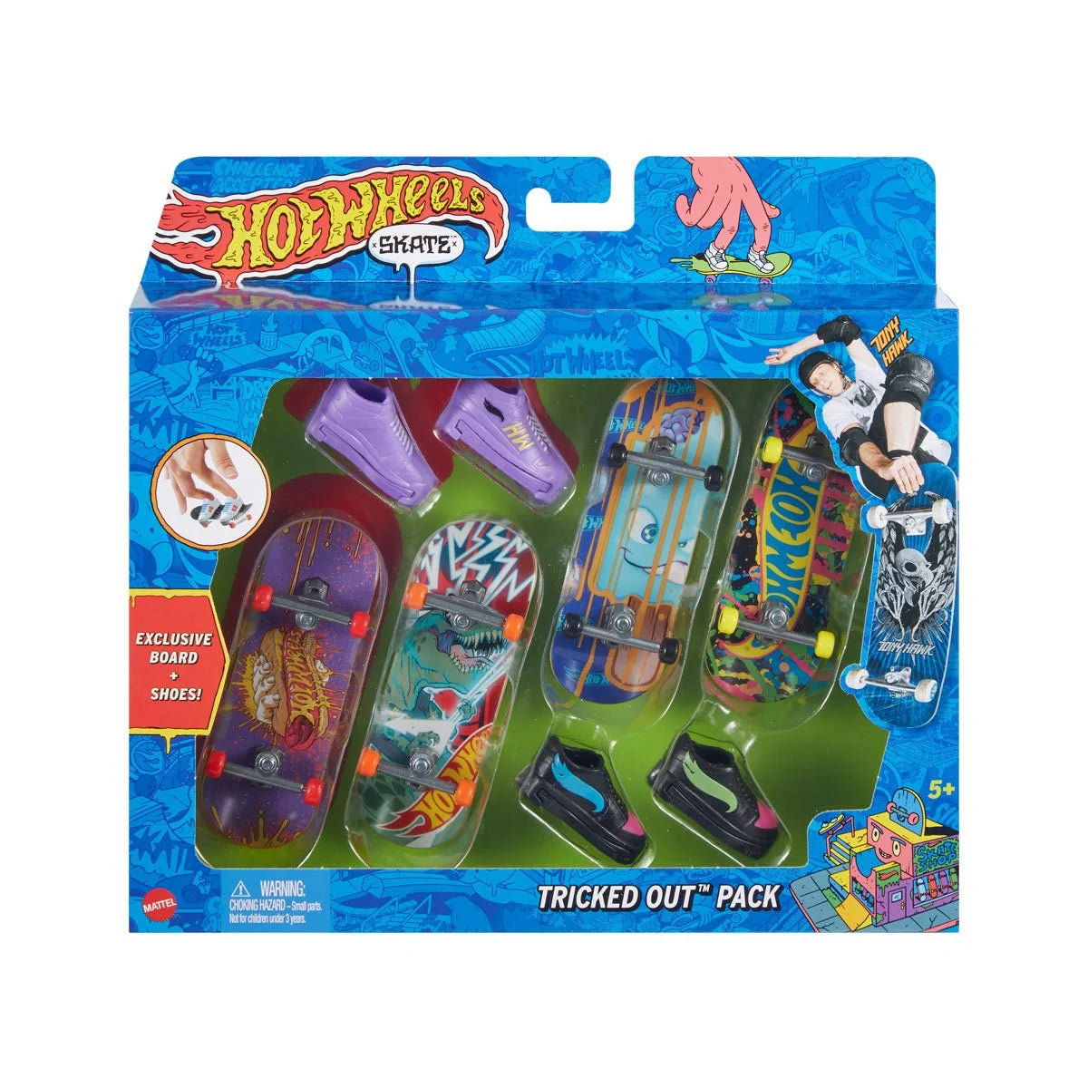 Hot Wheels Skate Fingerboard Multi-Pack Case of 4