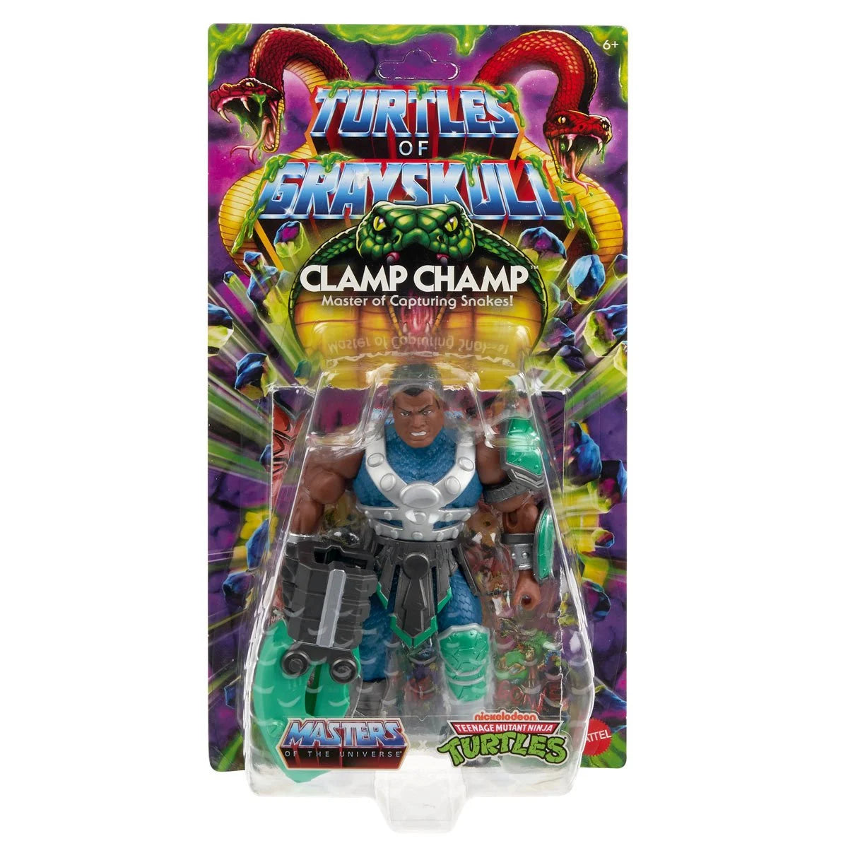 Masters of the Universe Origins Turtles of Grayskull Wave 6 Clamp Champ Action Figure