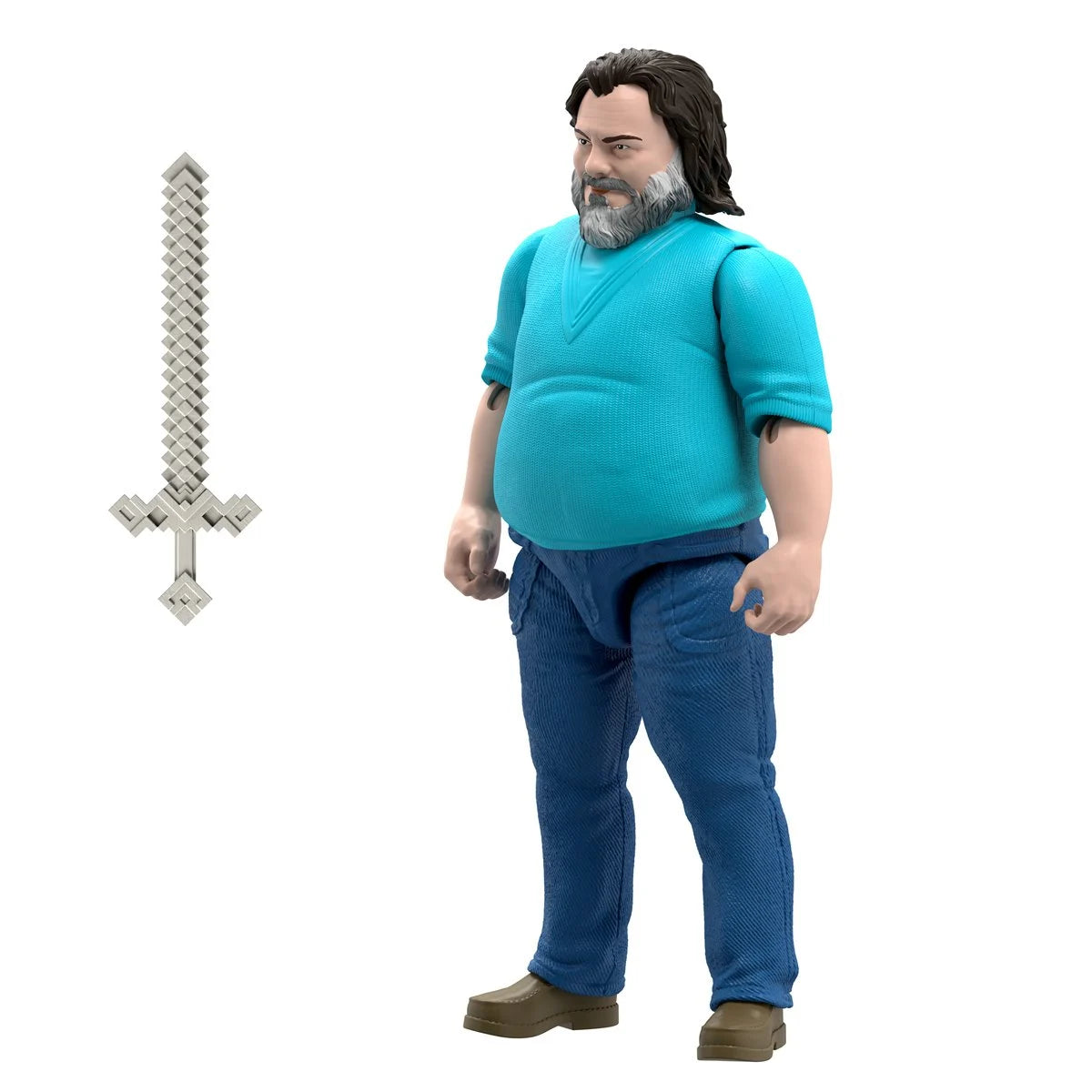 A Minecraft Movie Large Scale Steve Action Figure