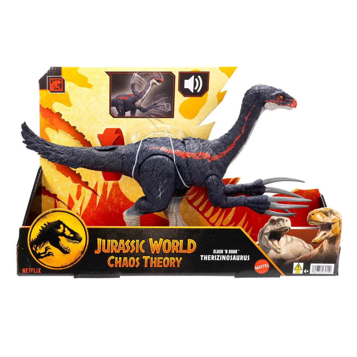 Jurassic World Slash 'N Roar Therizinosaurus Action Figure