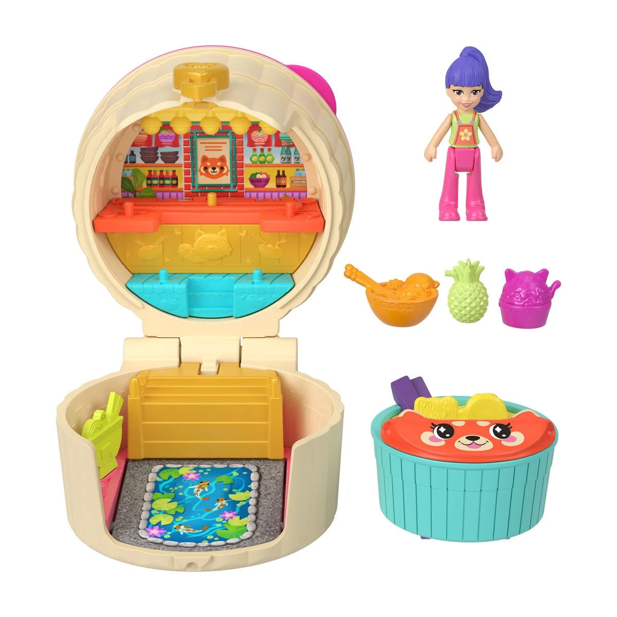 Polly Pocket Tiny Take Out Reveal Playset Case of 8