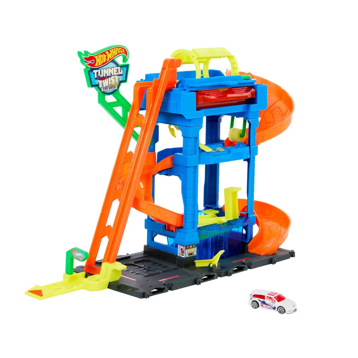 Hot Wheels Tunnel Twist Car Wash Playset