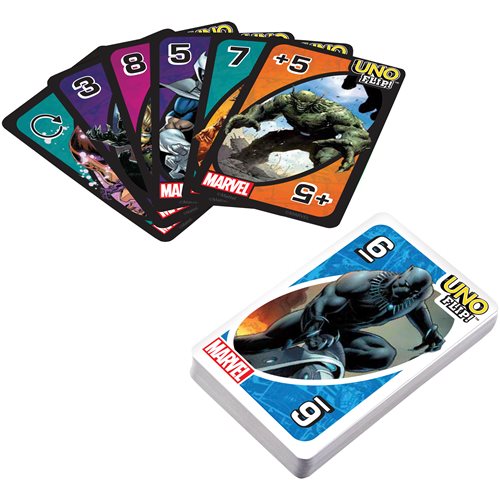 Marvel UNO Flip Card Game
