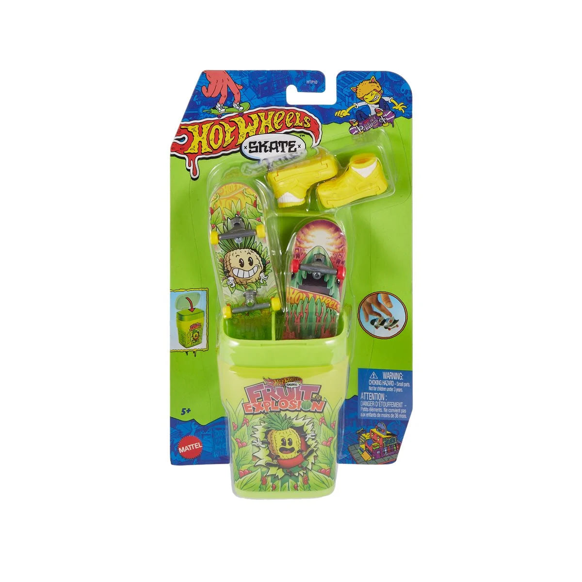 Hot Wheels Skate Fingerboard Flavor Stasher 2-Pack 2024 Mix 3 Case of 6