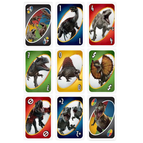 Jurassic World 3: Dominion UNO Card Game