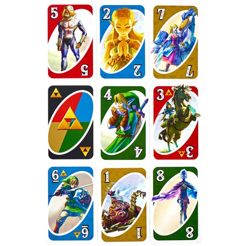 The Legend of Zelda Uno Game
