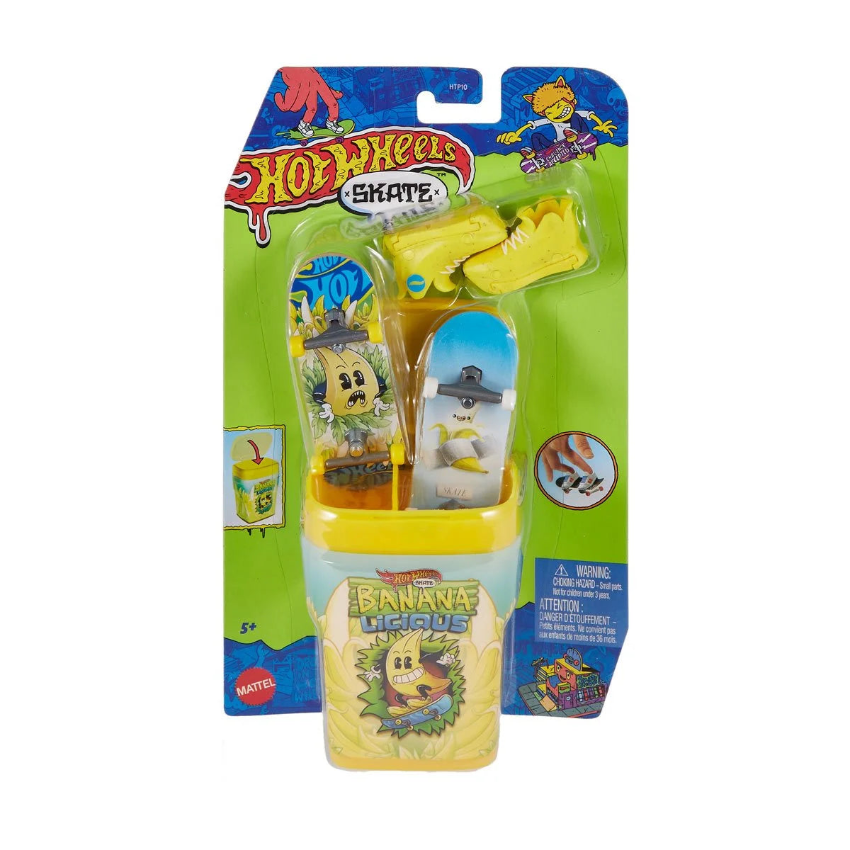 Hot Wheels Skate Fingerboard Flavor Stasher 2-Pack 2024 Mix 4 Case of 6