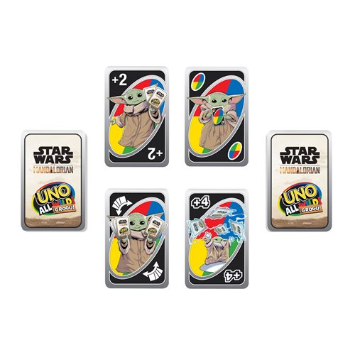 Star Wars: The Mandalorian UNO All Wild! All Grogu Card Game