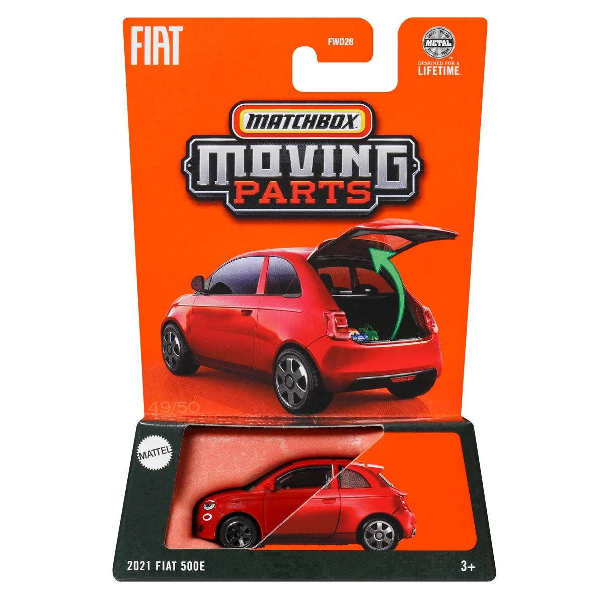 Matchbox Moving Parts 2025 Mix 2 Vehicles Case of 8