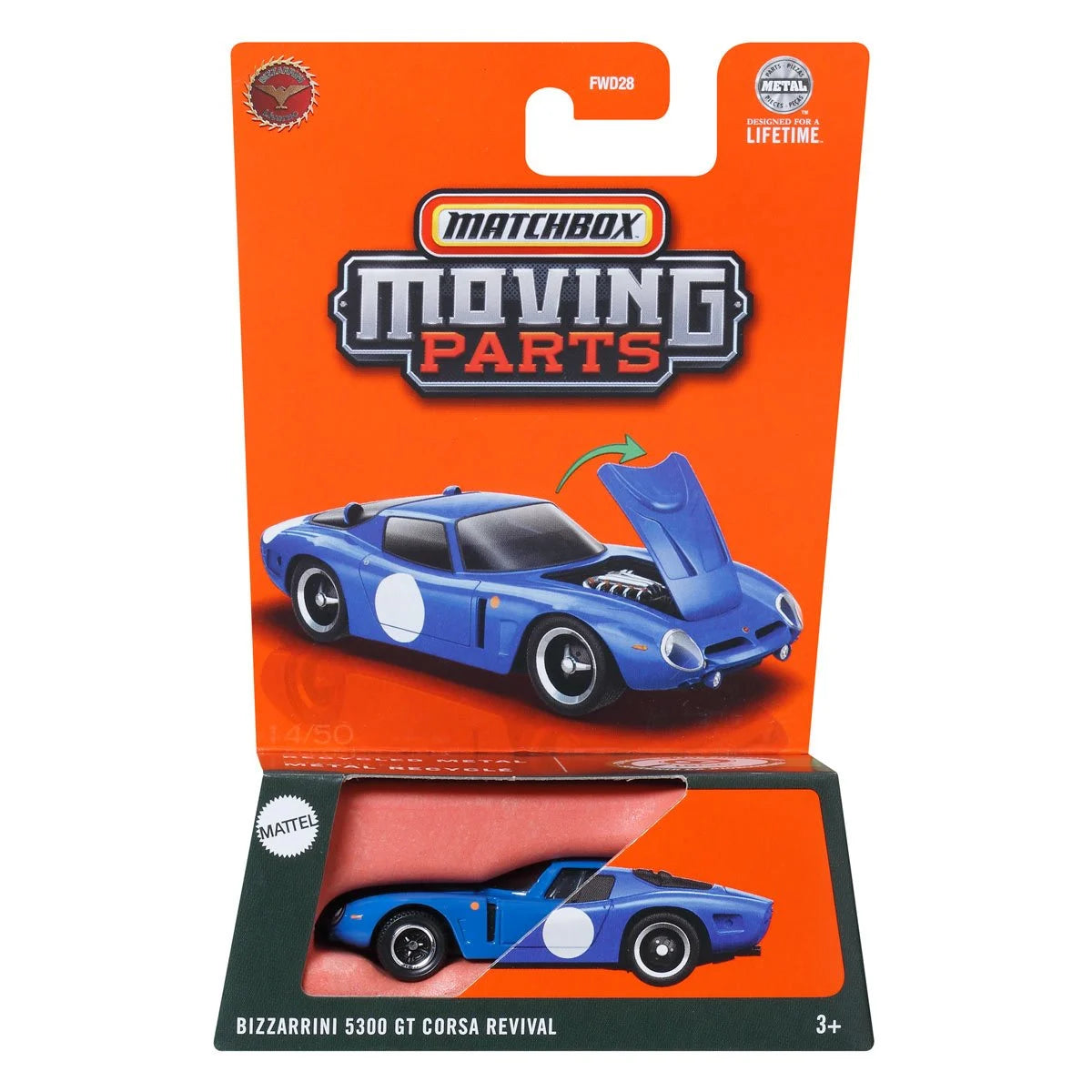 Matchbox Moving Parts 2025 Mix 4 Vehicles Case of 8