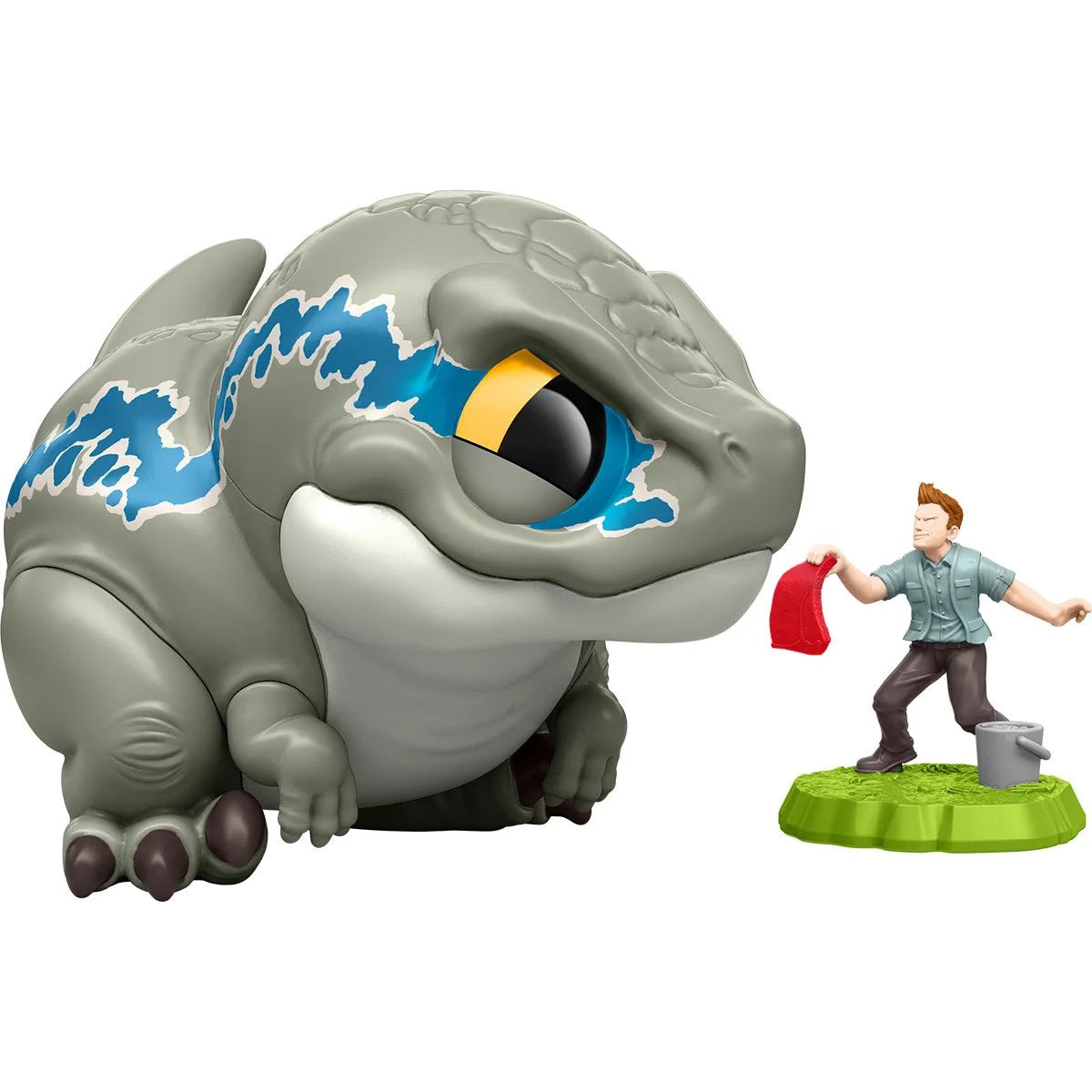 Jurassic World Bite Club Velociraptor Blue Action Figure