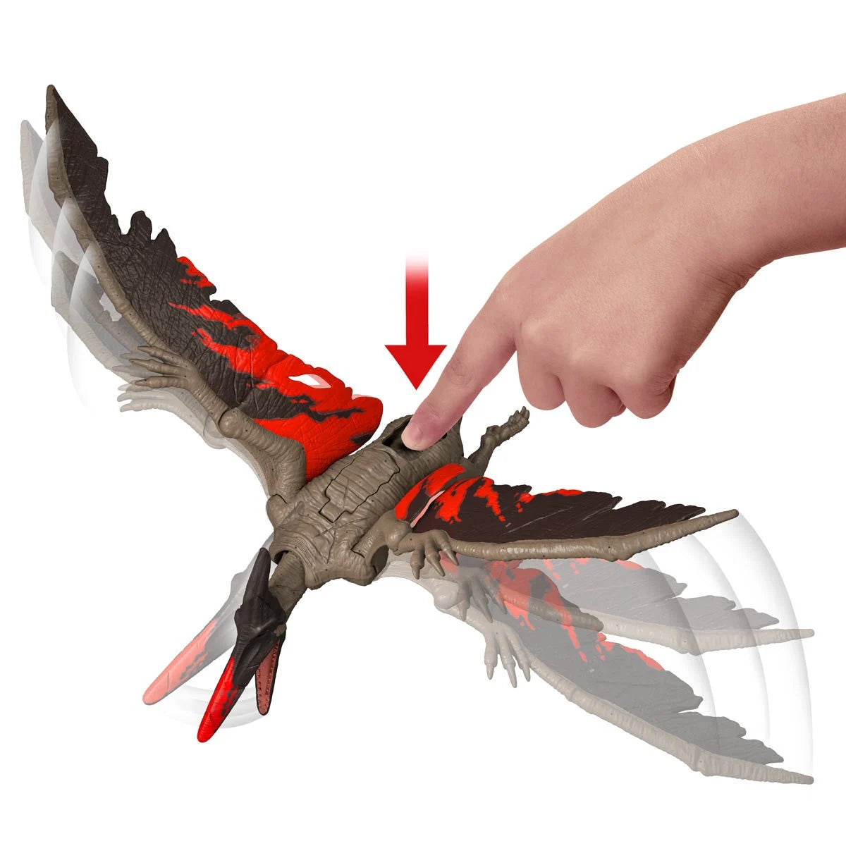 Jurassic World Wild Roar Pteranodon Action Figure
