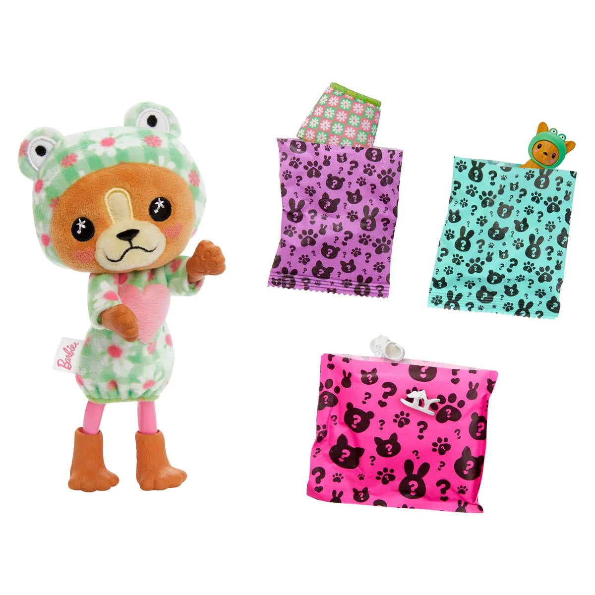 Barbie Cutie Reveal Chelsea Puppy as Frog Doll