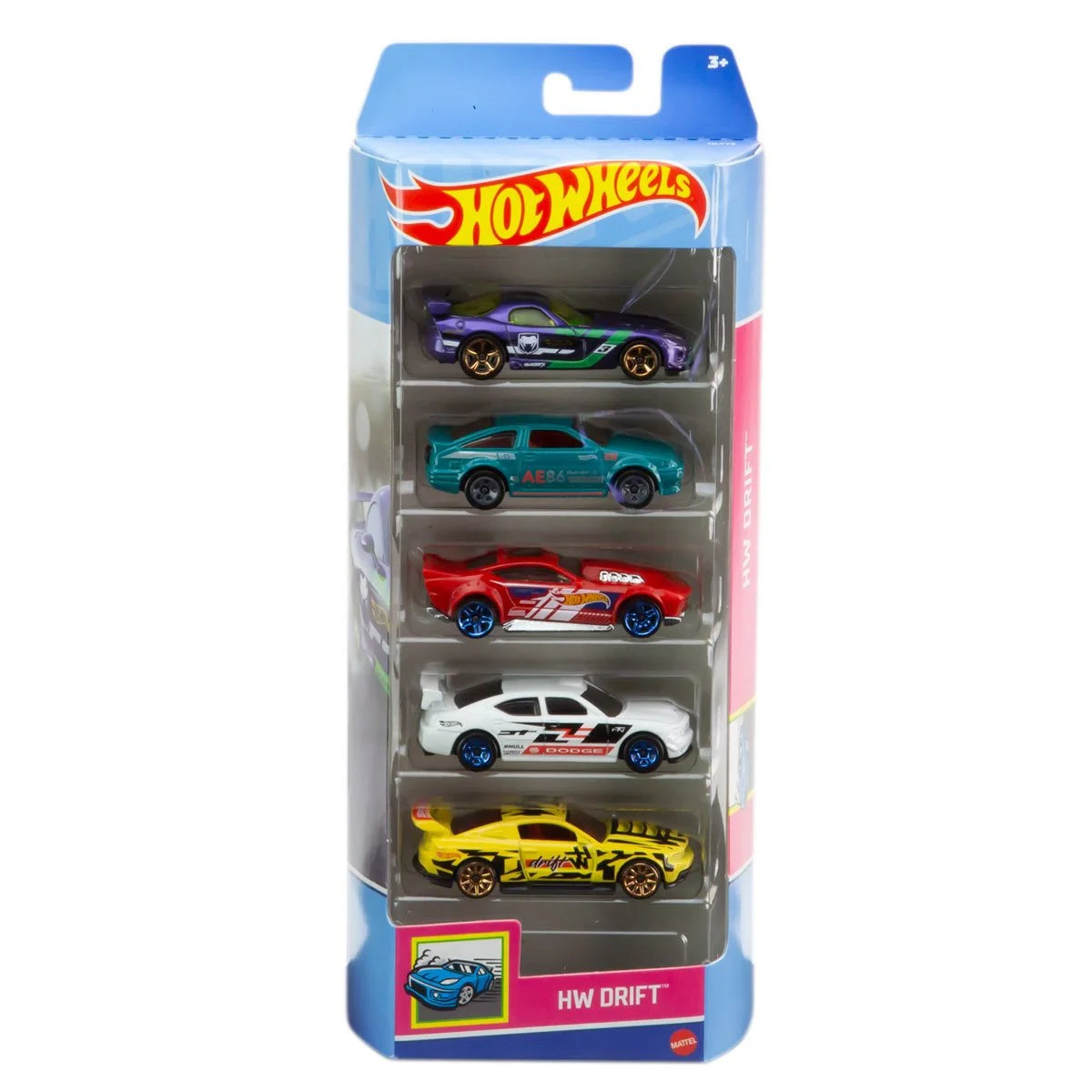 Hot Wheels 5-Car Pack Assortment Case