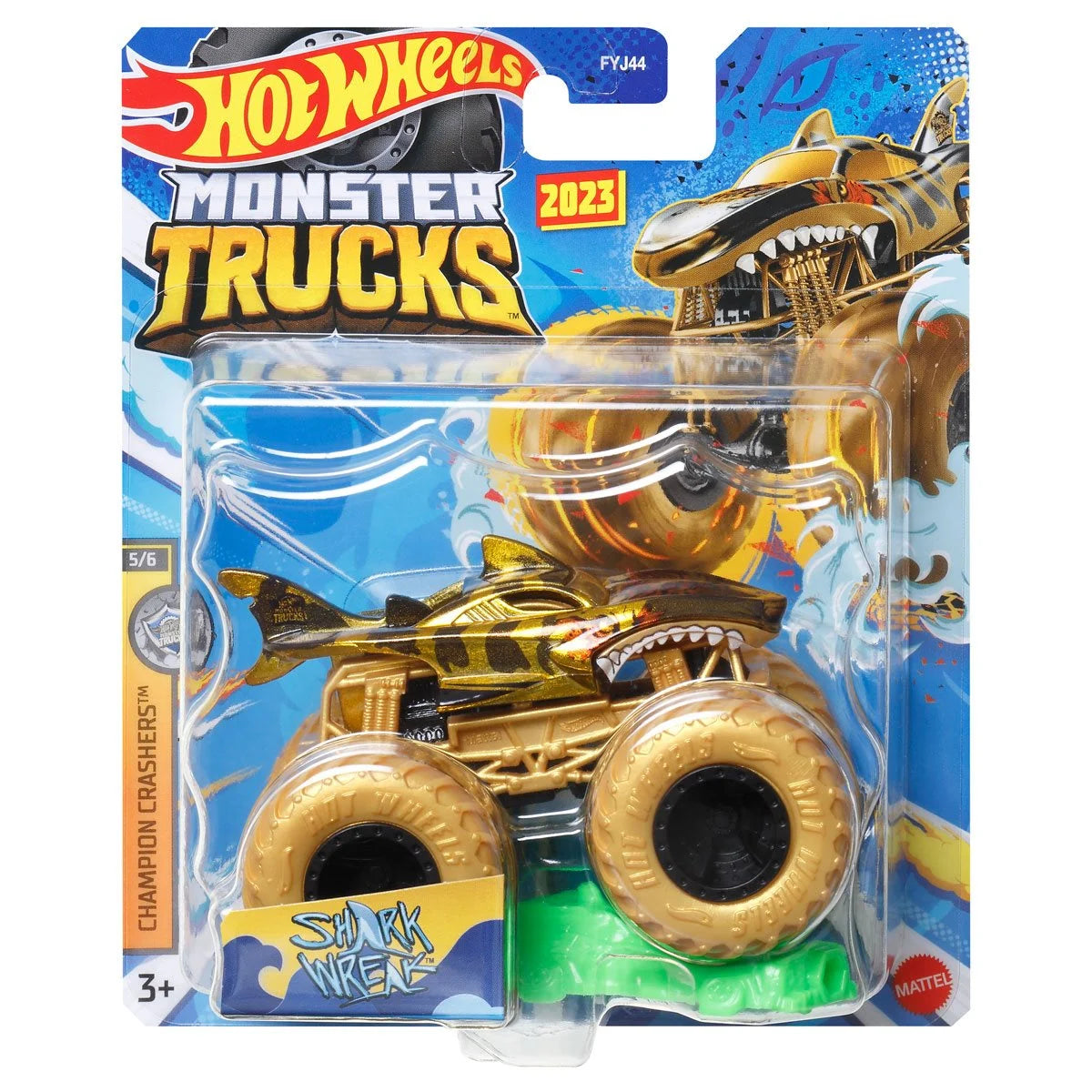Hot Wheels Monster Trucks 1:64 Scale Vehicle 2023 Mix 10 Case of 8