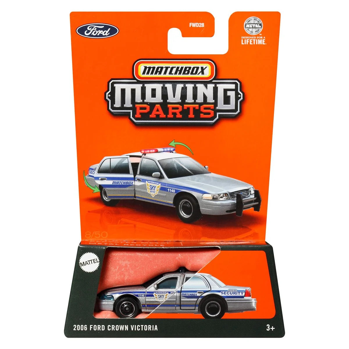 Matchbox Moving Parts 2025 Mix 3 Vehicles Case of 8