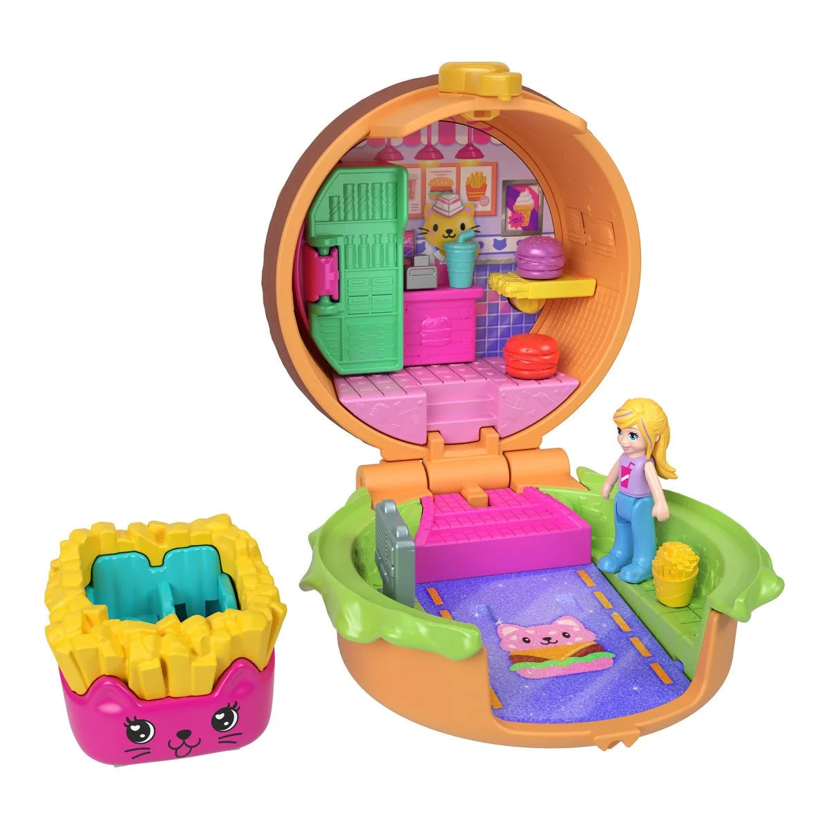 Polly Pocket Tiny Take Out Reveal Playset Case of 8