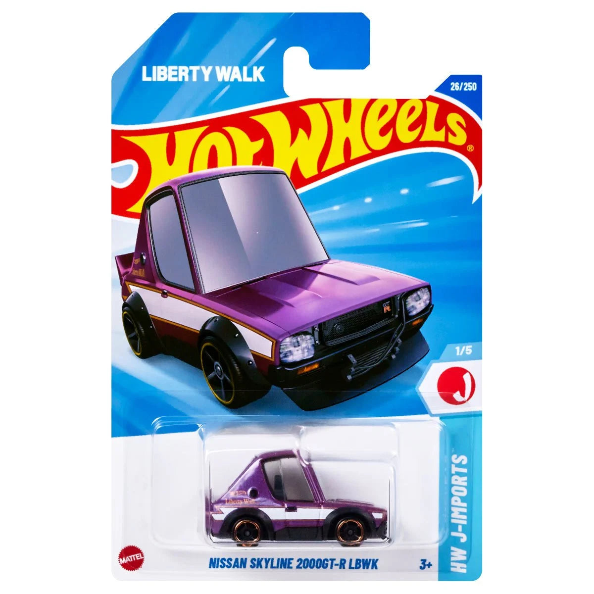 Hot Wheels Worldwide Basic Car 2025 Wave 2 Case of 72