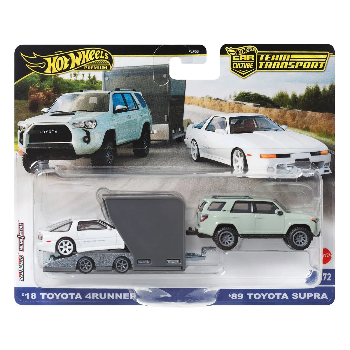 Hot Wheels Team Transport 2024 Mix 4 Vehicle Case of 4