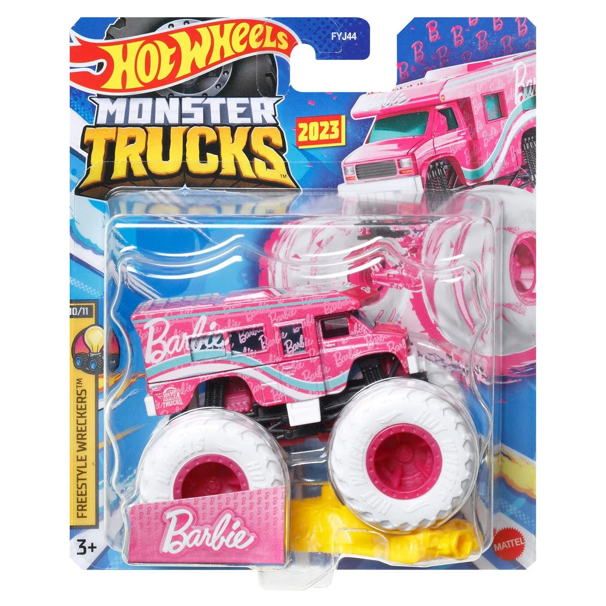 Hot Wheels Monster Trucks 1:64 Scale Vehicle 2023 Mix 10 Case of 8