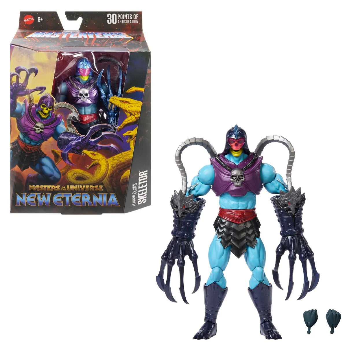 Masters of the Universe Masterverse Wave 17 New Eternia Terror Claws Skeletor Action Figure