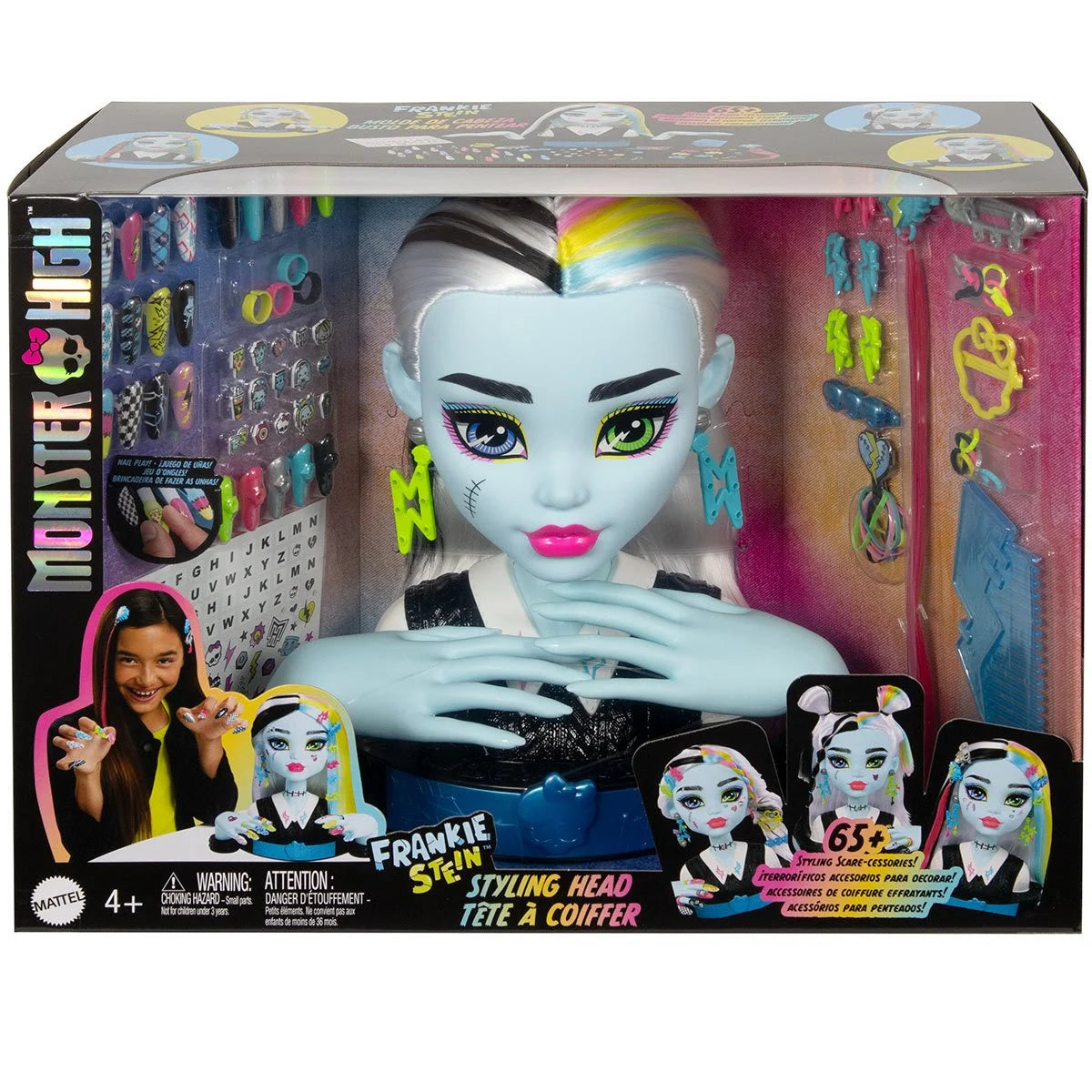 Monster High Frankie Stein Styling Head Playset
