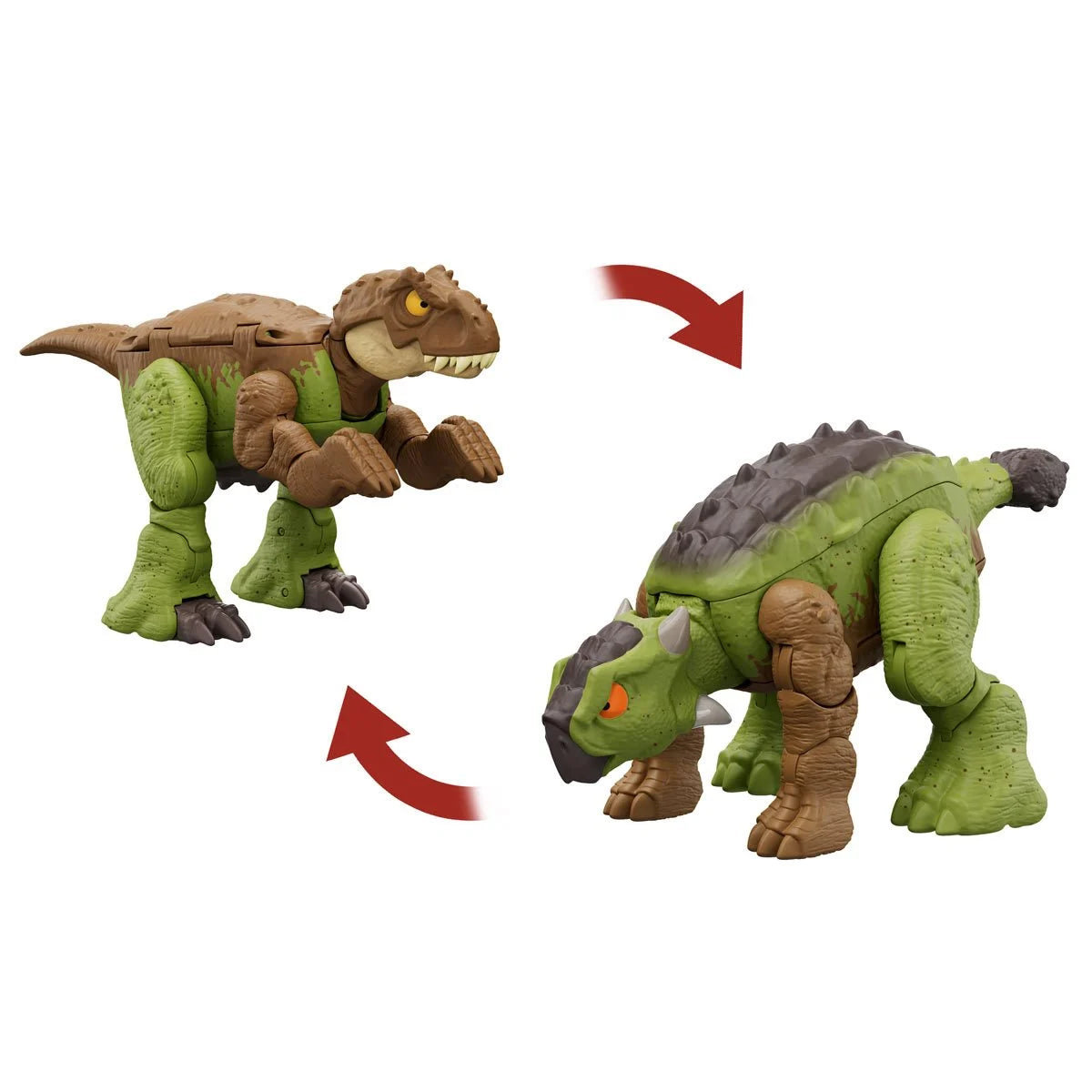 Jurassic World Fierce Changers Double Danger Action Figure Case of 4