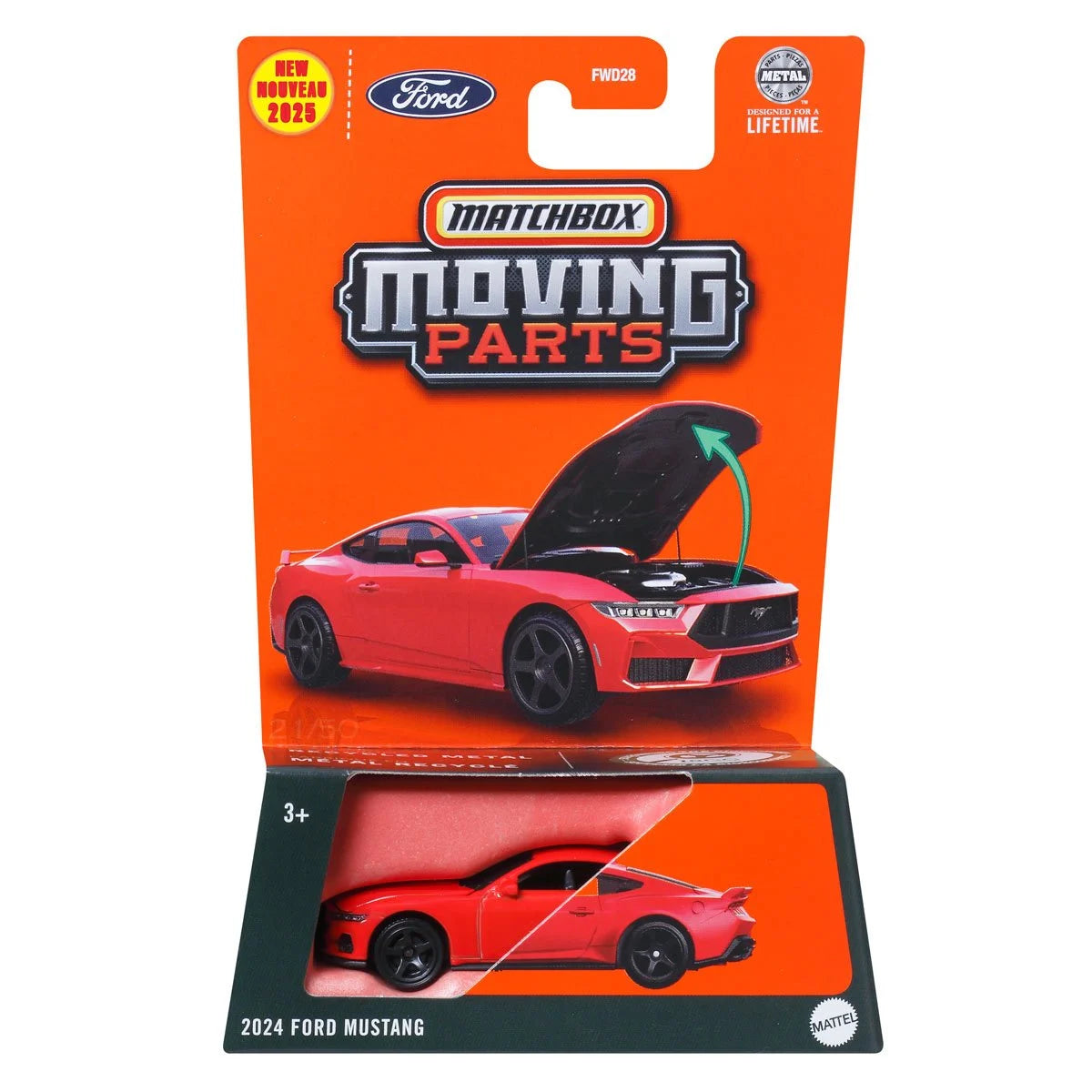Matchbox Moving Parts 2025 Mix 1 Vehicles Case of 8