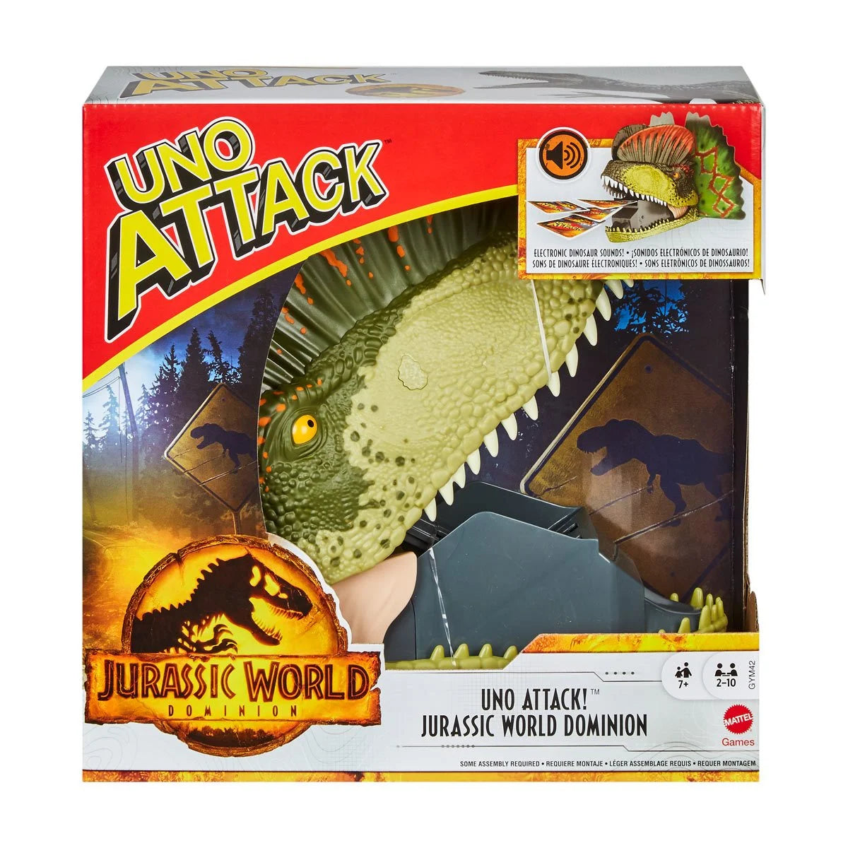 Jurassic World 3: Dominion UNO Attack Card Game