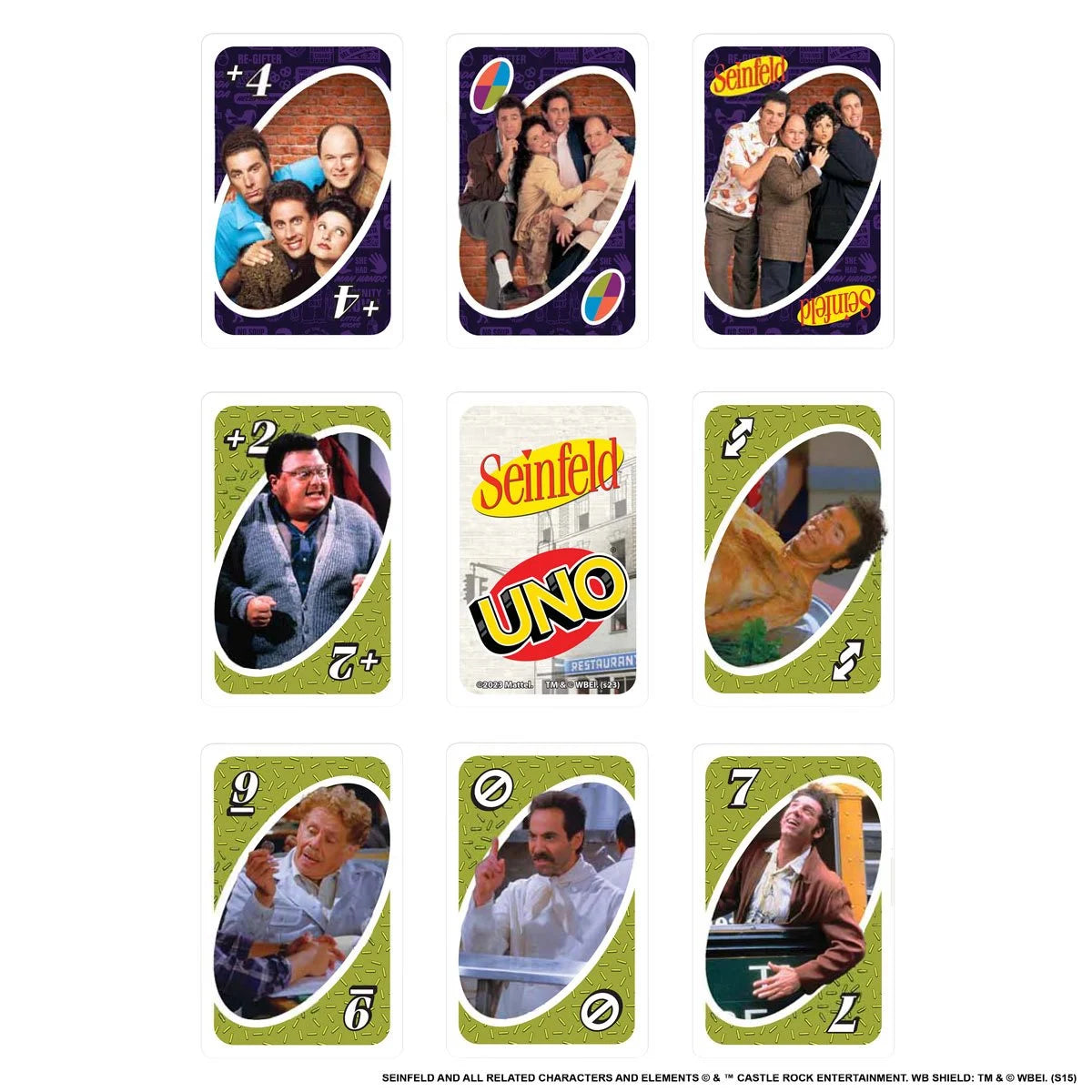 Seinfeld Uno Card Game