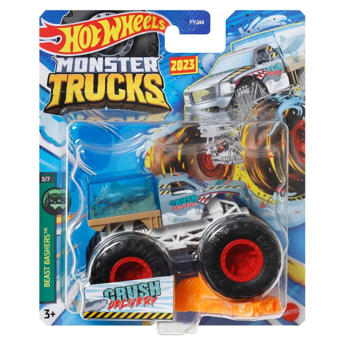 Hot Wheels Monster Trucks 1:64 Scale Vehicle 2023 Mix 10 Case of 8