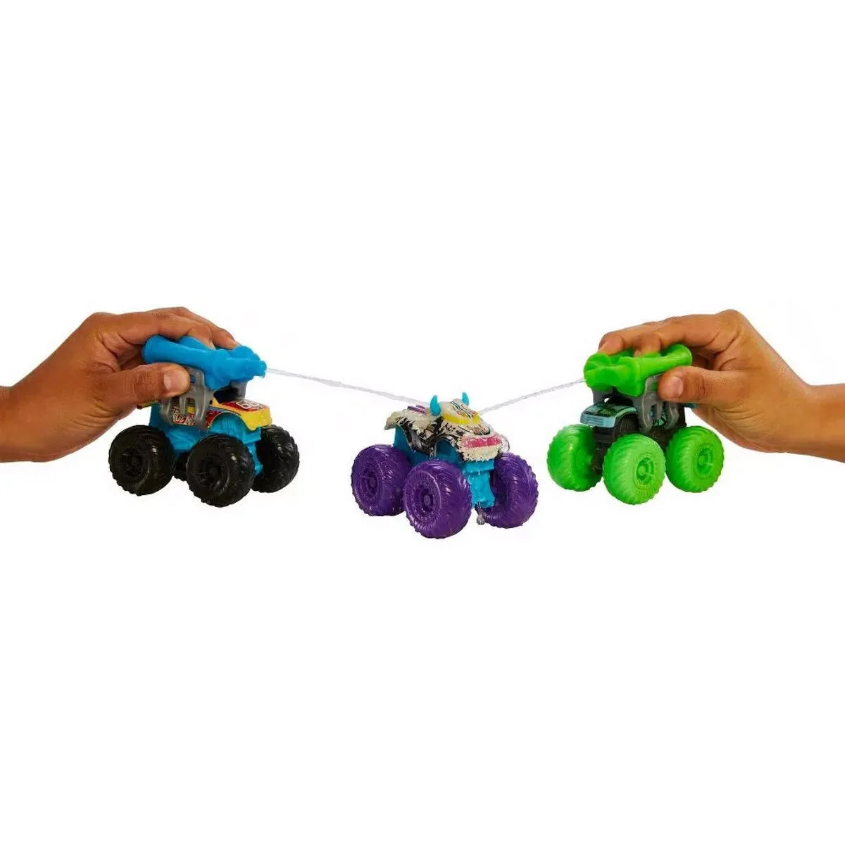 Hot Wheels Monster Trucks Color Reveal Water Blaster 1:64 Scale Vehicle 2024 Mix 3 Case of 8