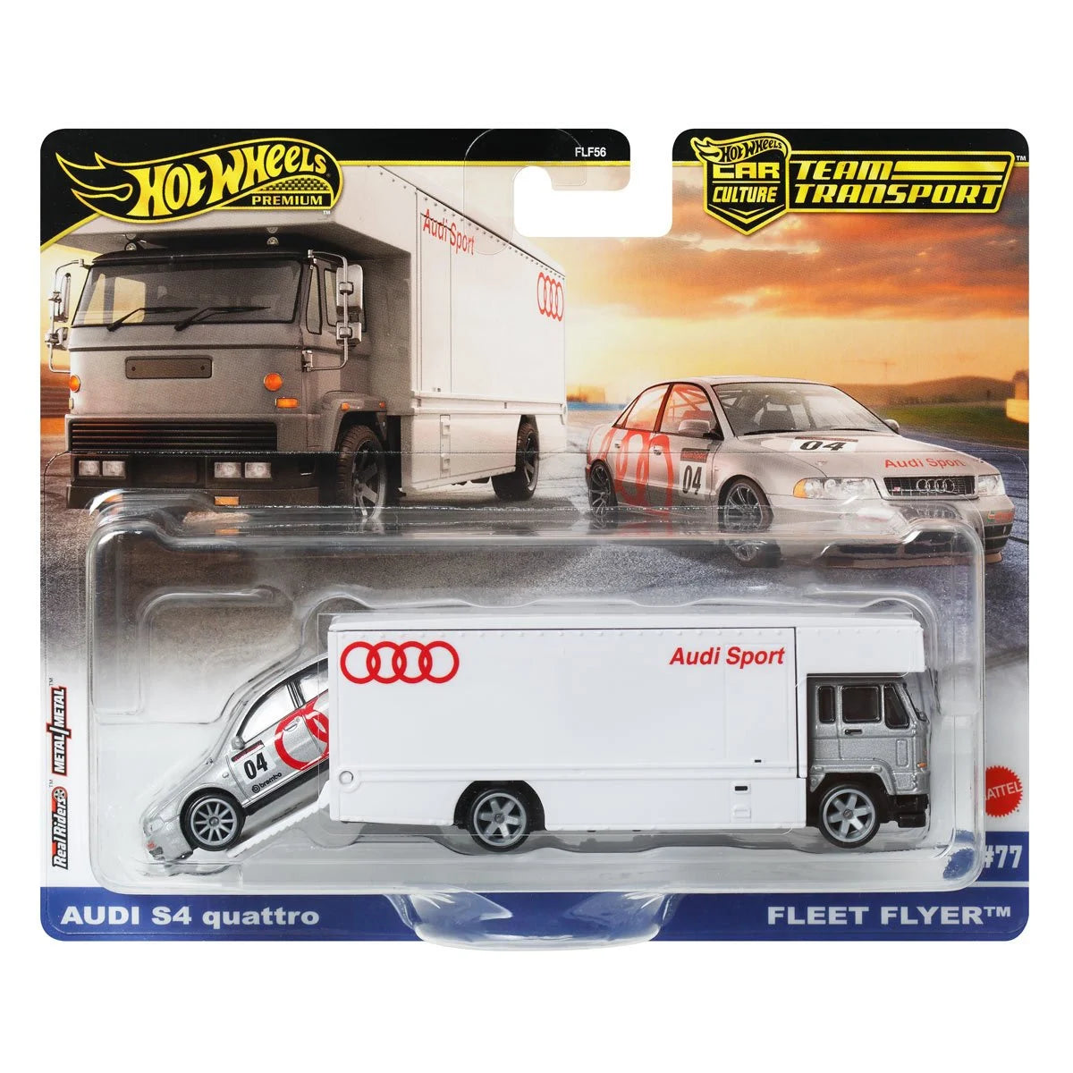 Hot Wheels Team Transport 2025 Mix 2 Vehicle Case of 4