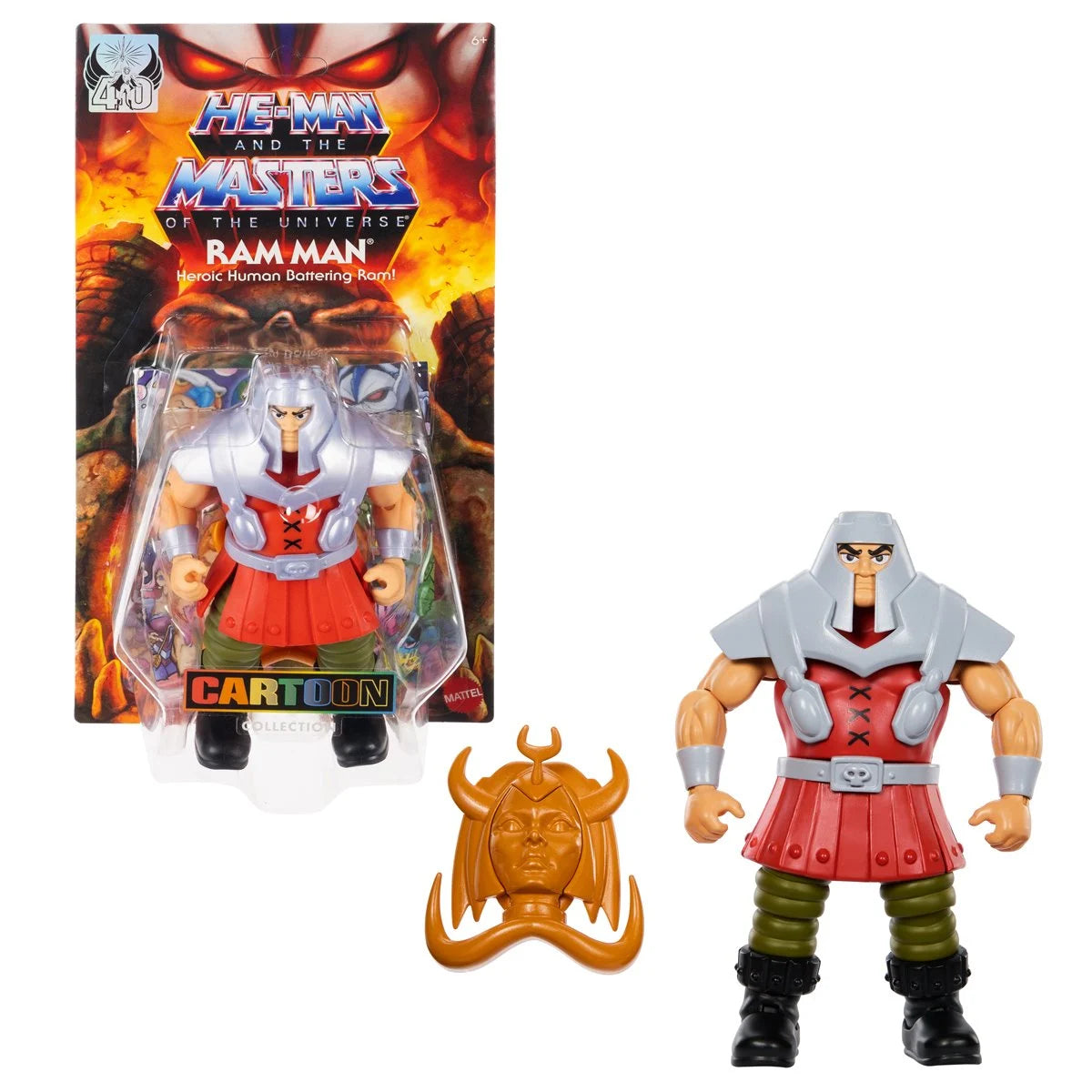 Masters of the Universe Orgins Wave 21 Cartoon Collection Ram Man Action Figure
