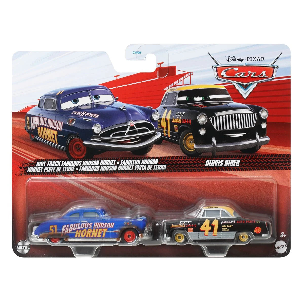 Cars Character Car Vehicle 2-Pack 2025 Mix 2 Case of 12