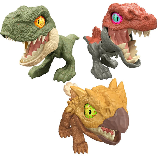 Jurassic World Mighty Little Biters Action Figure Mix A Case of 8