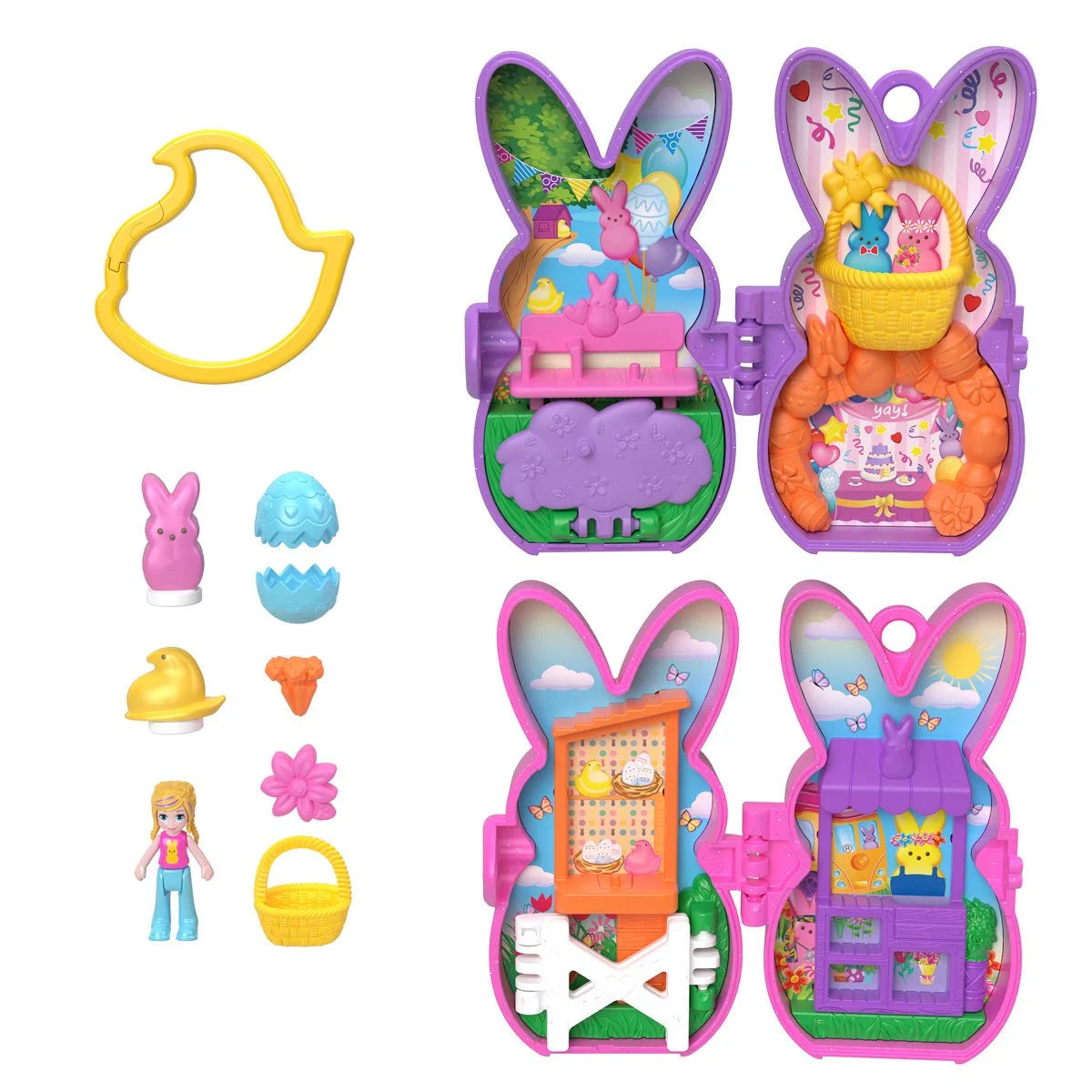 Polly Pocket Peeps Compact Playset 2-Pack