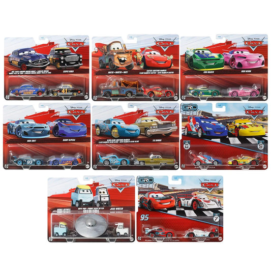 Cars Character Car Vehicle 2-Pack 2025 Mix 2 Case of 12
