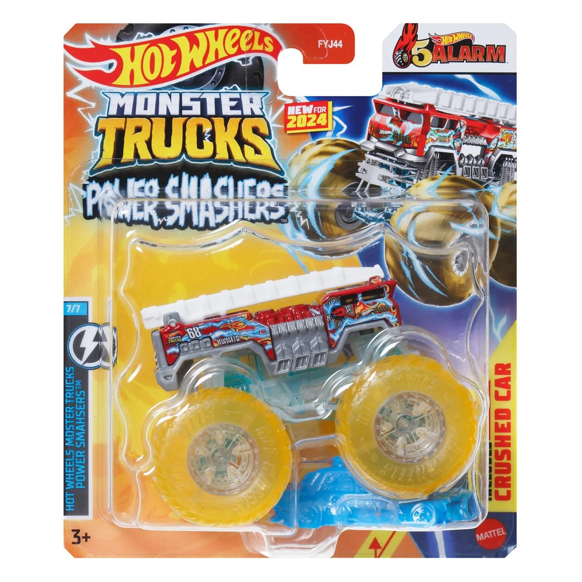 Hot Wheels Monster Trucks 1:64 Scale Vehicle 2024 Mix 12 Case of 8