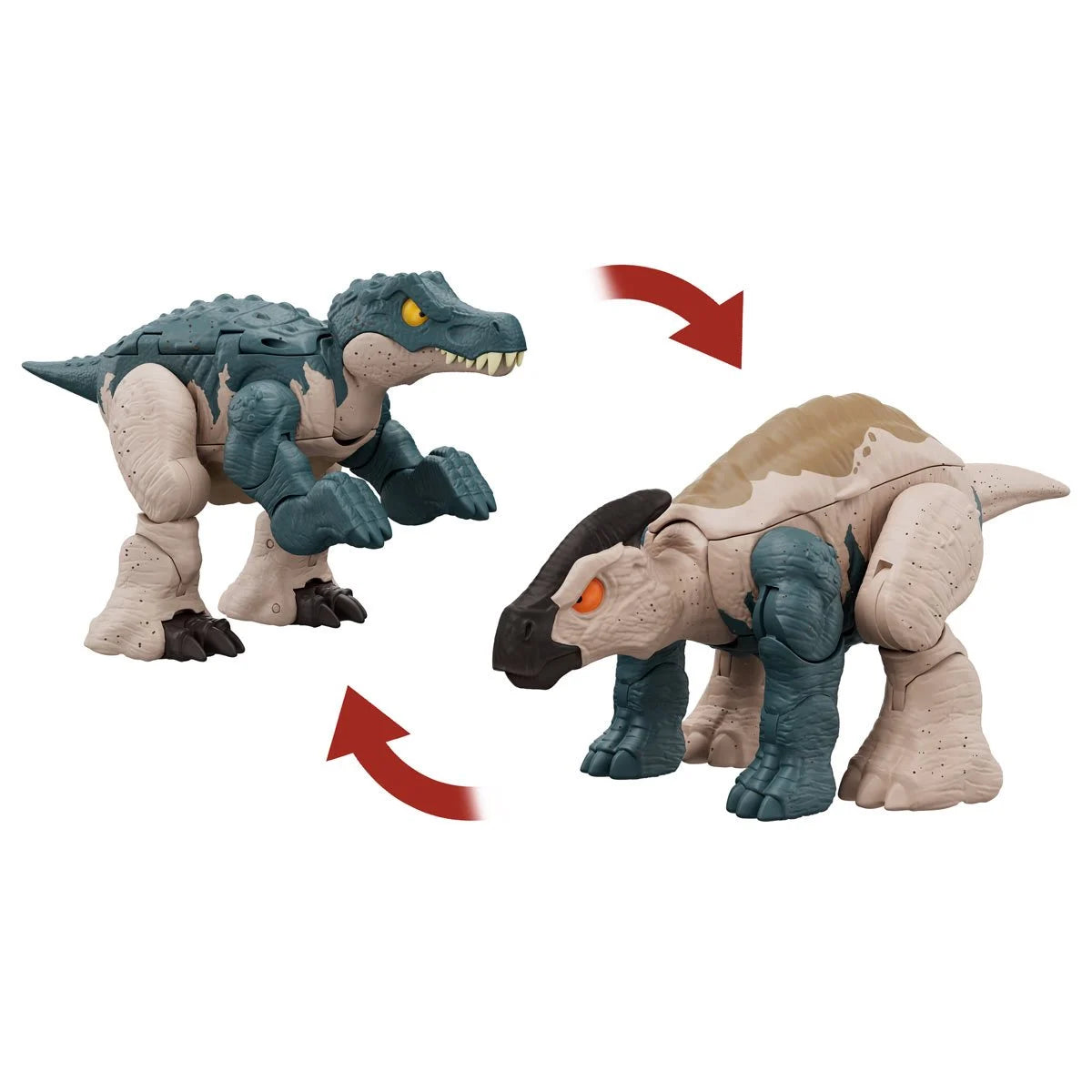 Jurassic World Fierce Changers Double Danger Action Figure Case of 4