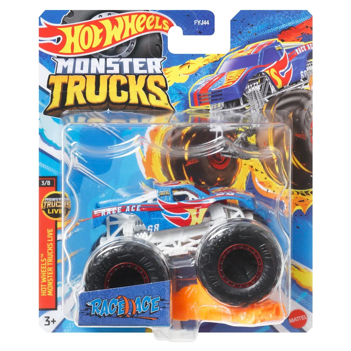 Hot Wheels Monster Trucks 1:64 Scale Vehicle 2023 Mix 10 Case of 8