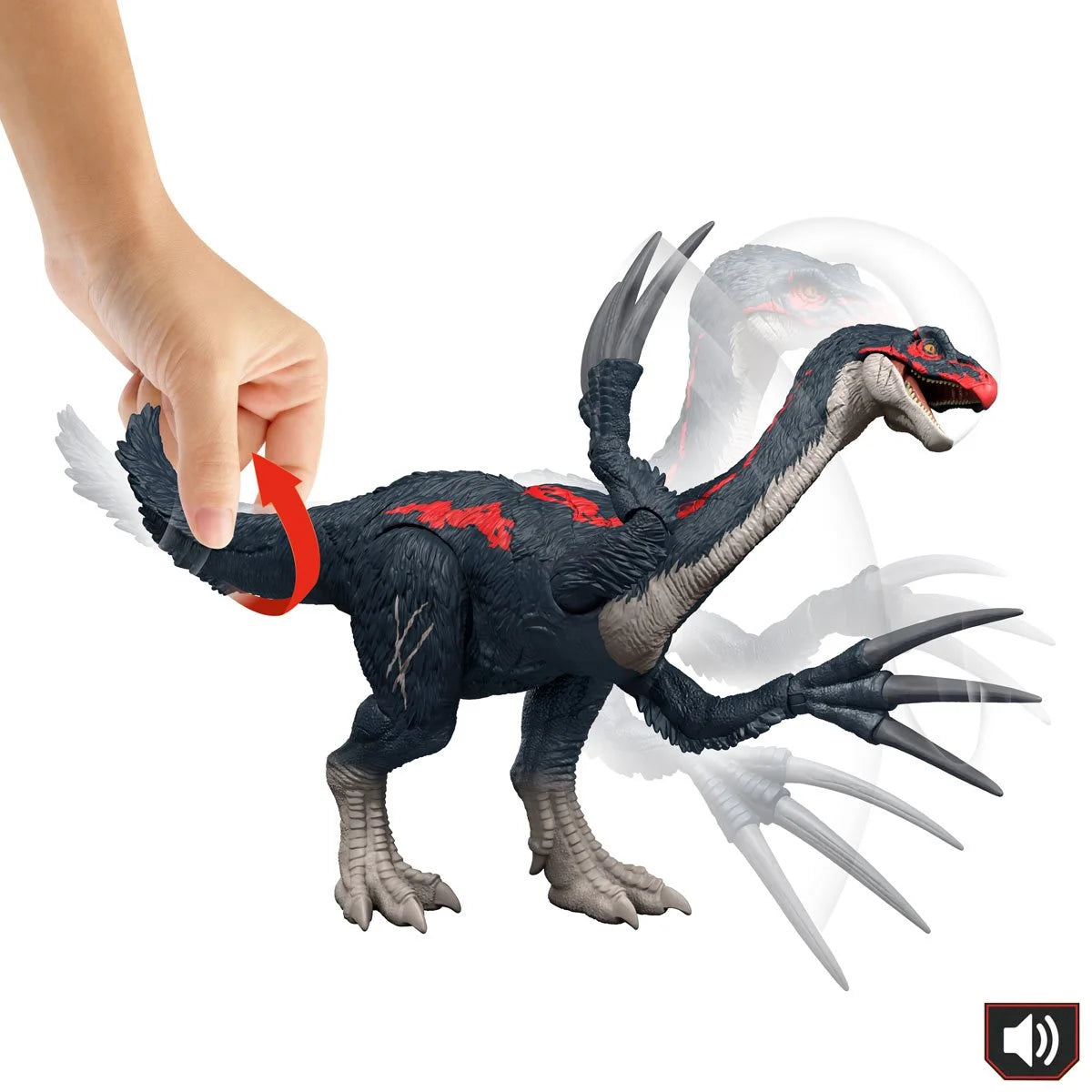 Jurassic World Slash 'N Roar Therizinosaurus Action Figure