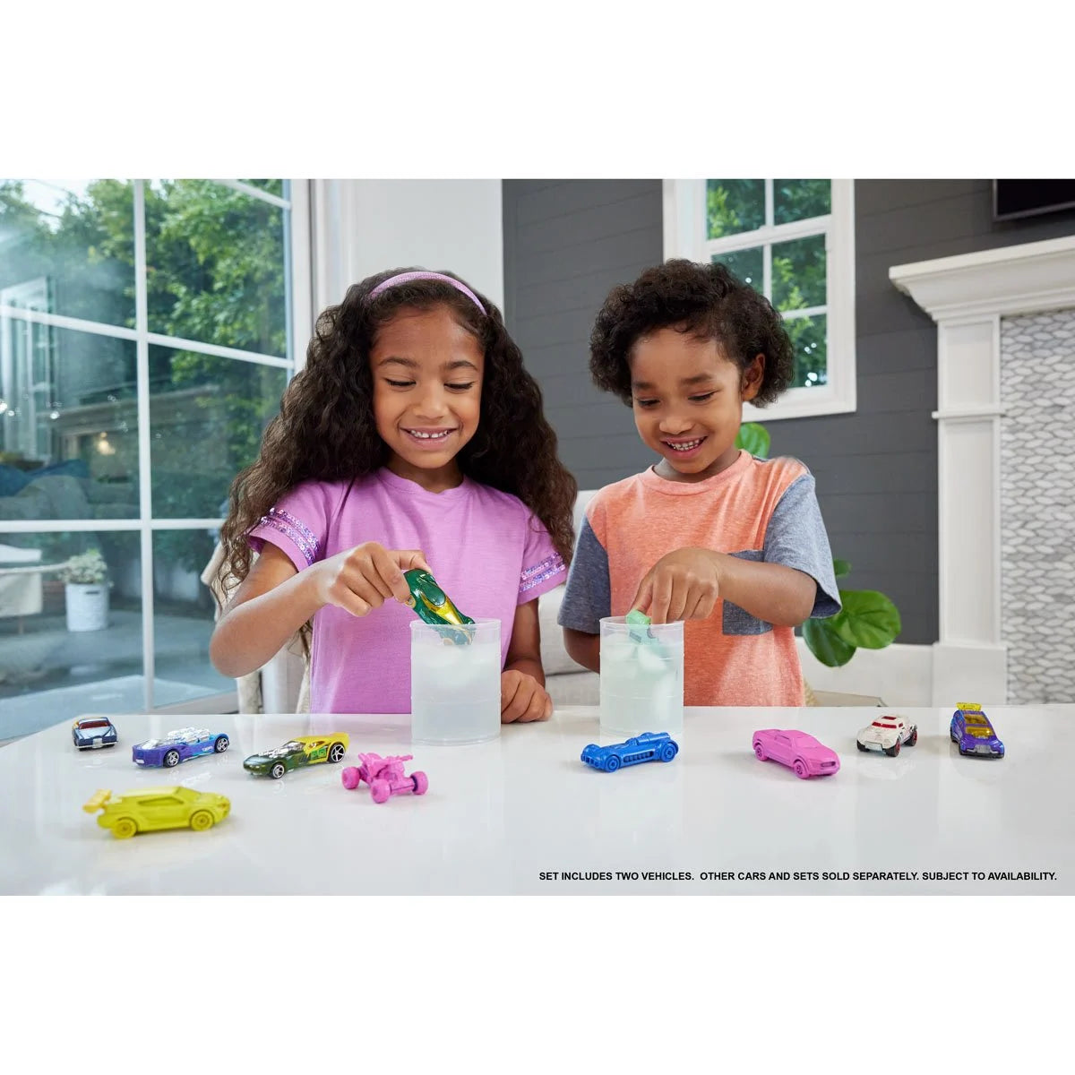 Hot Wheels Color Reveal Vehicle 2-Pack 2024 Mix 1 Case of 4