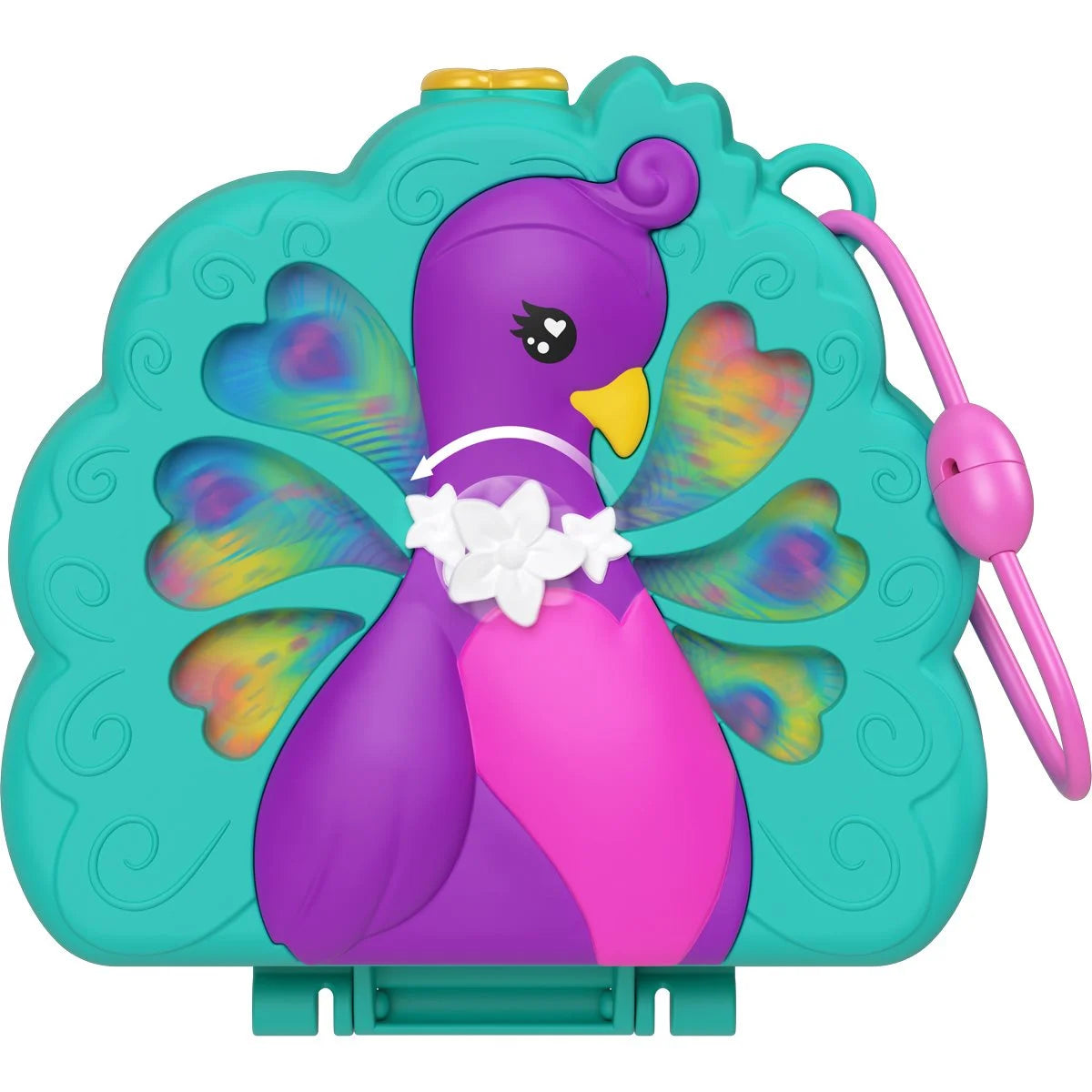 Polly Pocket Peacock Garden Compact Playset